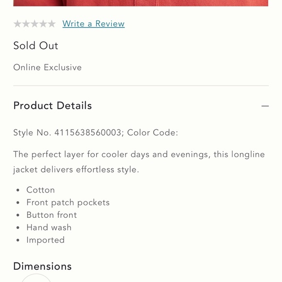 Cute jacket like new, only worn once. Oversized. - Picture 2 of 4